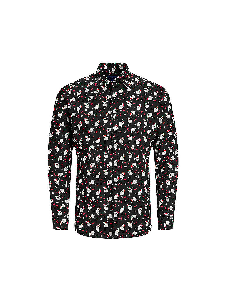 JACK & JONES Herren Slim Fit Hemd – 100% Baumwolle, Freizeithemd